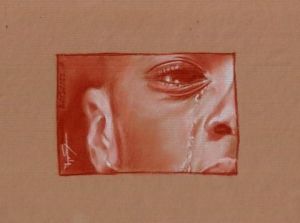 Voir le détail de cette oeuvre: visage d'enfant en pleurs 200508